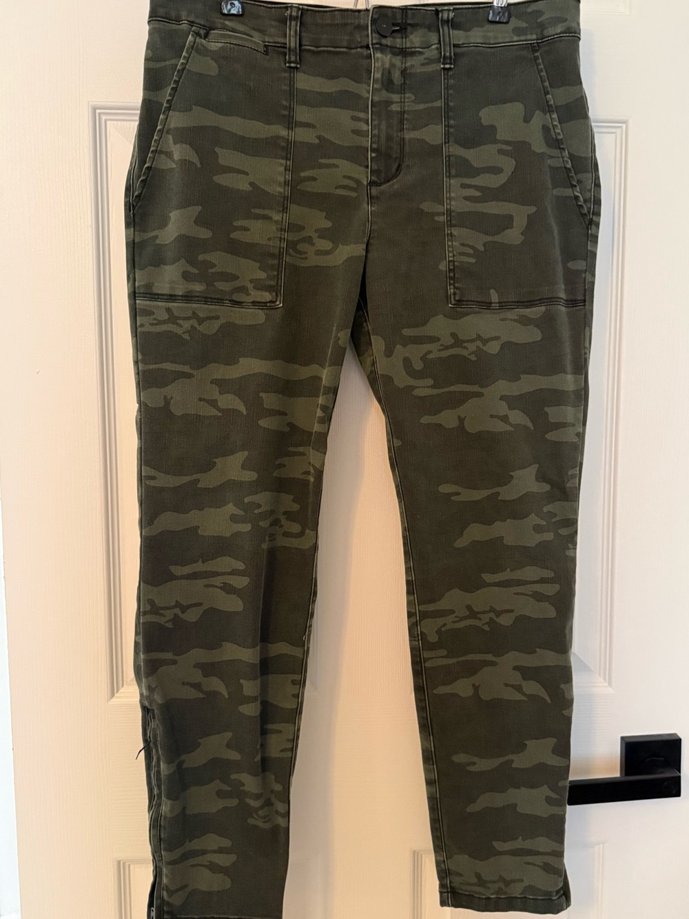 Sanctuary Standard Surplus Camo Ankle Pants - Size 31